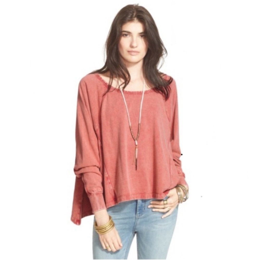WE THE FREE ll Free People Cupcake Sunrise pull over color “Canyon Sunrise”
